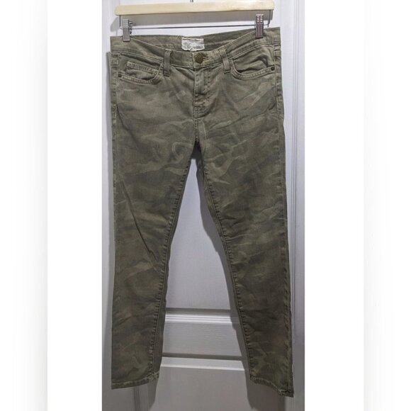Current/Elliott | Stiletto Skinny Jeans in Army Camo - Picture 2 of 9